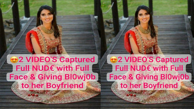 Desi NRI Girl Nude Captured – Giving Blowjob to her Boyfriend