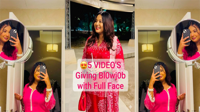 University Queen Latest Viral Giving – Amazing Blowjob with Full Face