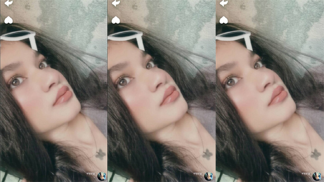 Beautiful Sexy Slim Hot Babe Showing Watch