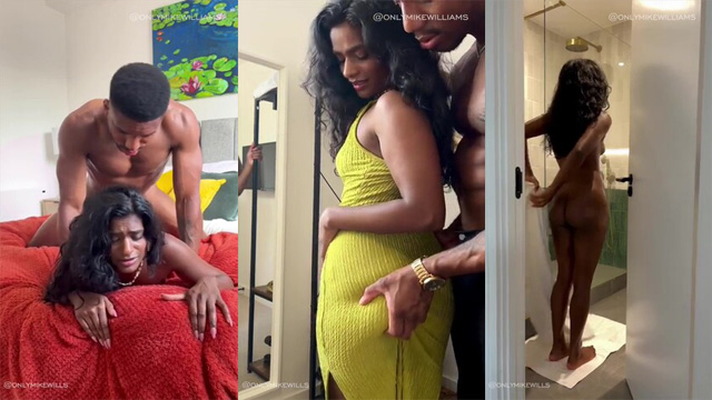 Indian Dark Skined NRI Babe