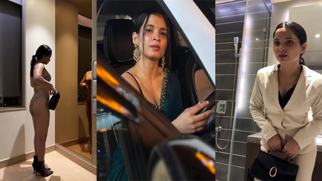 Mansi Negi aka Mello Badass Sexy Tease in Thong Panties – 18+ App Content Video