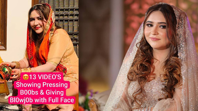 Beautiful Wife Pressing Boobs & Giving Blowjob Watch