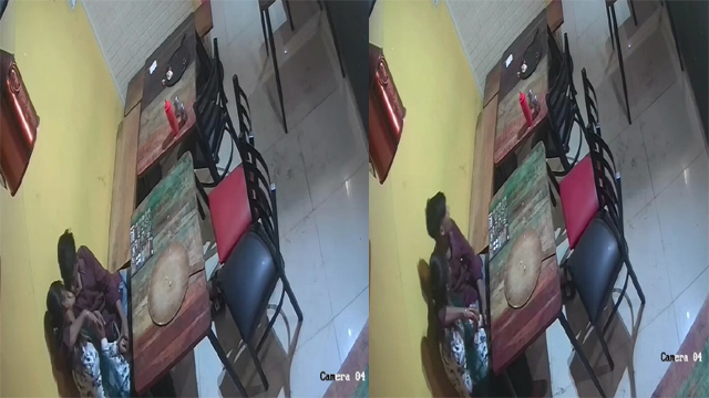 College Lovers Kissing And – Romance In Restaurant Viral Mms