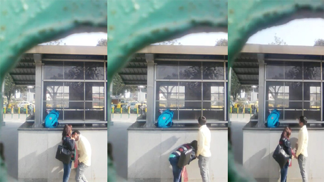 Sexy Office Colleague Doggy Fuck Viral On Road