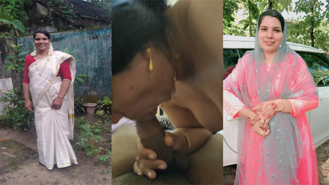 Mallu Milf Chechi Lying on Bed Fucking Mms