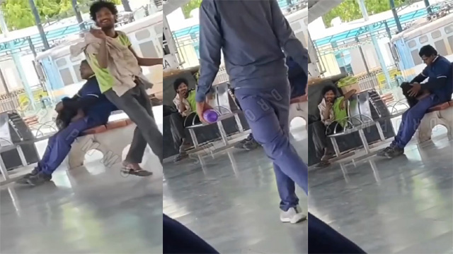 Indian Crazy Guy Getting Blowjob In – Railway Station In Public Capchar Viral Porn