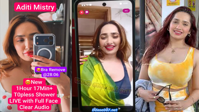 Aditi Mistry Wet Topless – Boobs Pressing Pussy Closeup Rub