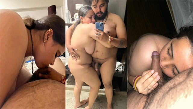 Newly Married Wife Showing & Spread Husband