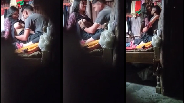 Desi Girl Boobs & Sucking Her Lover Video HD