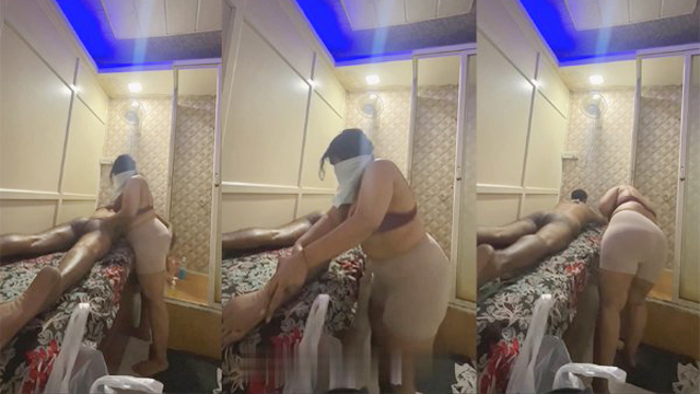 Chubby Bra Masseuse – Massaging Customer Full Nude Viral