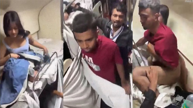 Chalti Train Me Ladka Ladki ki chudai pakdi gai Mms