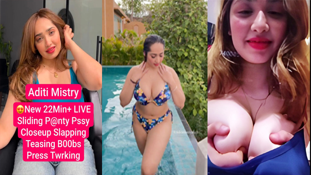 Aditi Mistry Boobs Closeup – Panty Pussy Tease MMS