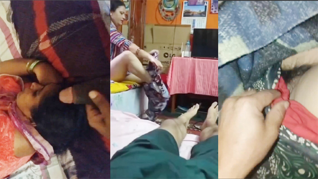 Milf Aunty Changing – Front Of Her Son Masturbating