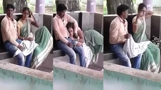 Public Place Park Hot Aunty Viral Scandal Viral Mms