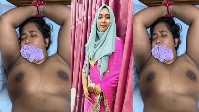 Hijabi Wife Hand Tied – Painful Fucking Video Watch