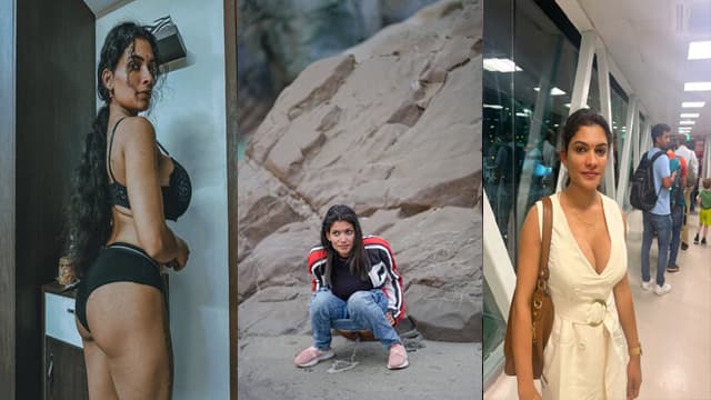 Resmi Nair Shaved Pussy – Pee Scene Exposed