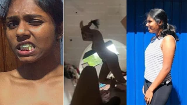 Tamil College Girl Riding On Boyfriend Dick