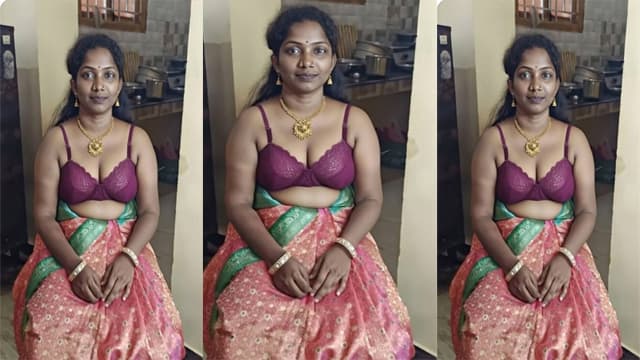 Tamil Rich Hot Bhabhi Nude Captured Secretly By Devar