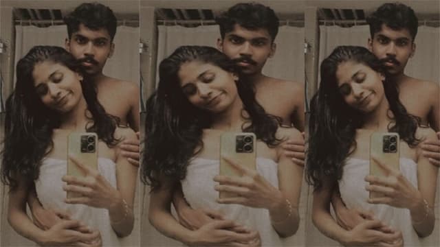 Mallu Young Couple Enjoying Video Watch