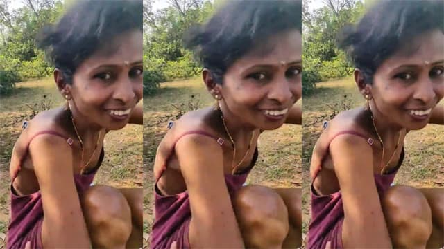 Desi Tamil Girl Mental Outdoor Nude Walk Captured