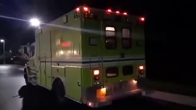boss convinced me to fuck her in the ambulance