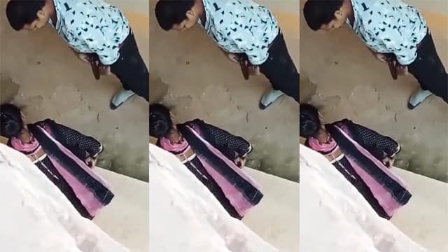 Desi Girl Fucked By Uncle Behind Bus